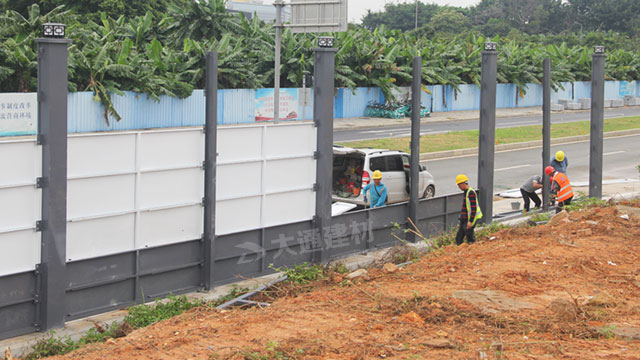 東莞圍擋廠家-東莞茶山鎮施工圍擋安裝-東莞-深圳市大通建材有限公司鋼圍擋生產定制廠家